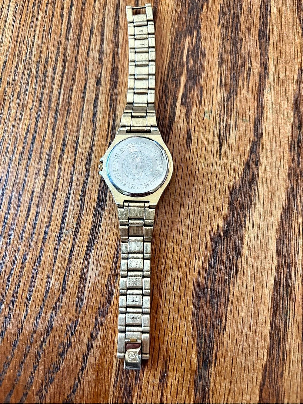 Anne Klein Roman Numeral Dial Bracelet Watch Gold